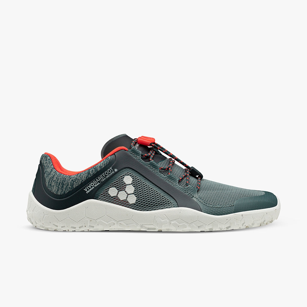 Vivobarefoot Primus Trail FG Womens - Trail Running and Trekking - in Atlantic Blue 6, Recycled Materials