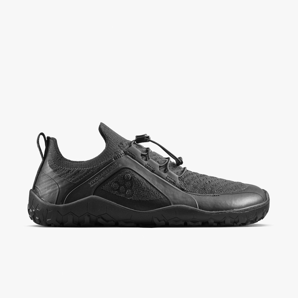 Vivobarefoot Primus Trail Knit FG Grounding Mens Obsidian