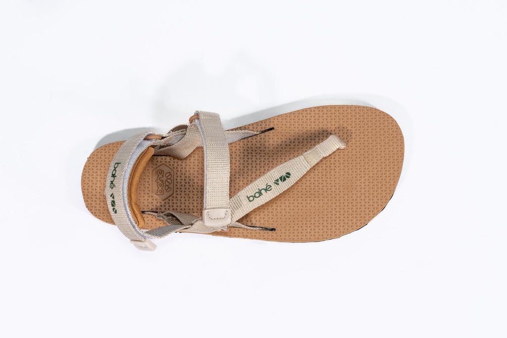 Respire Men's Grounding Barefoot Sandal - Stone