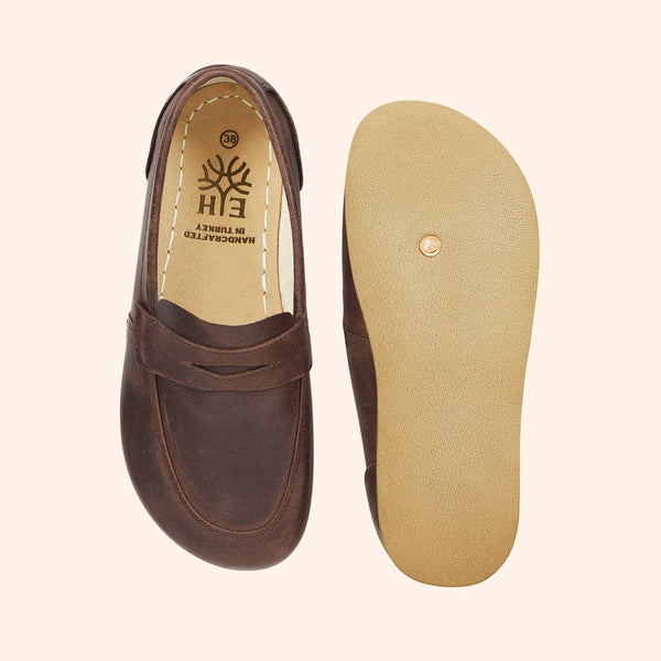 Men's Grounding & Earthing Barefoot Penny Loafers