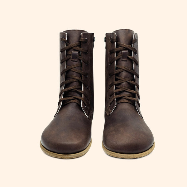 Men's Barefoot Long Boots for Grounding & Earthing