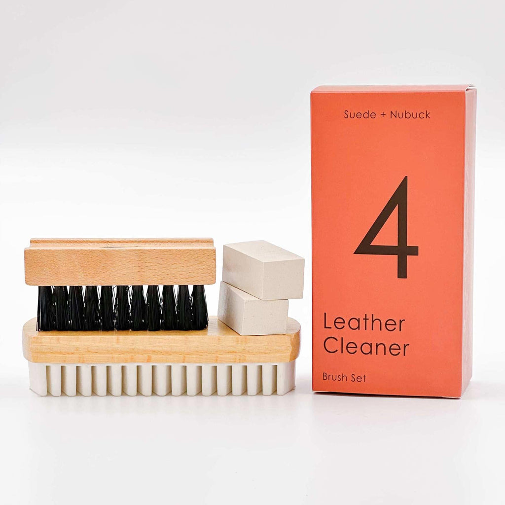 Deluxe Nubuck and Suede Leather Cleaning Brush Set