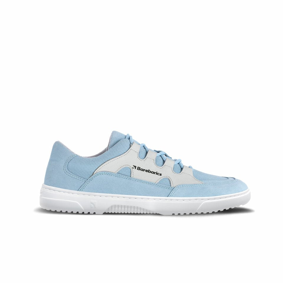 Barefoot Sneakers Barebarics Evo - Light Blue & White.