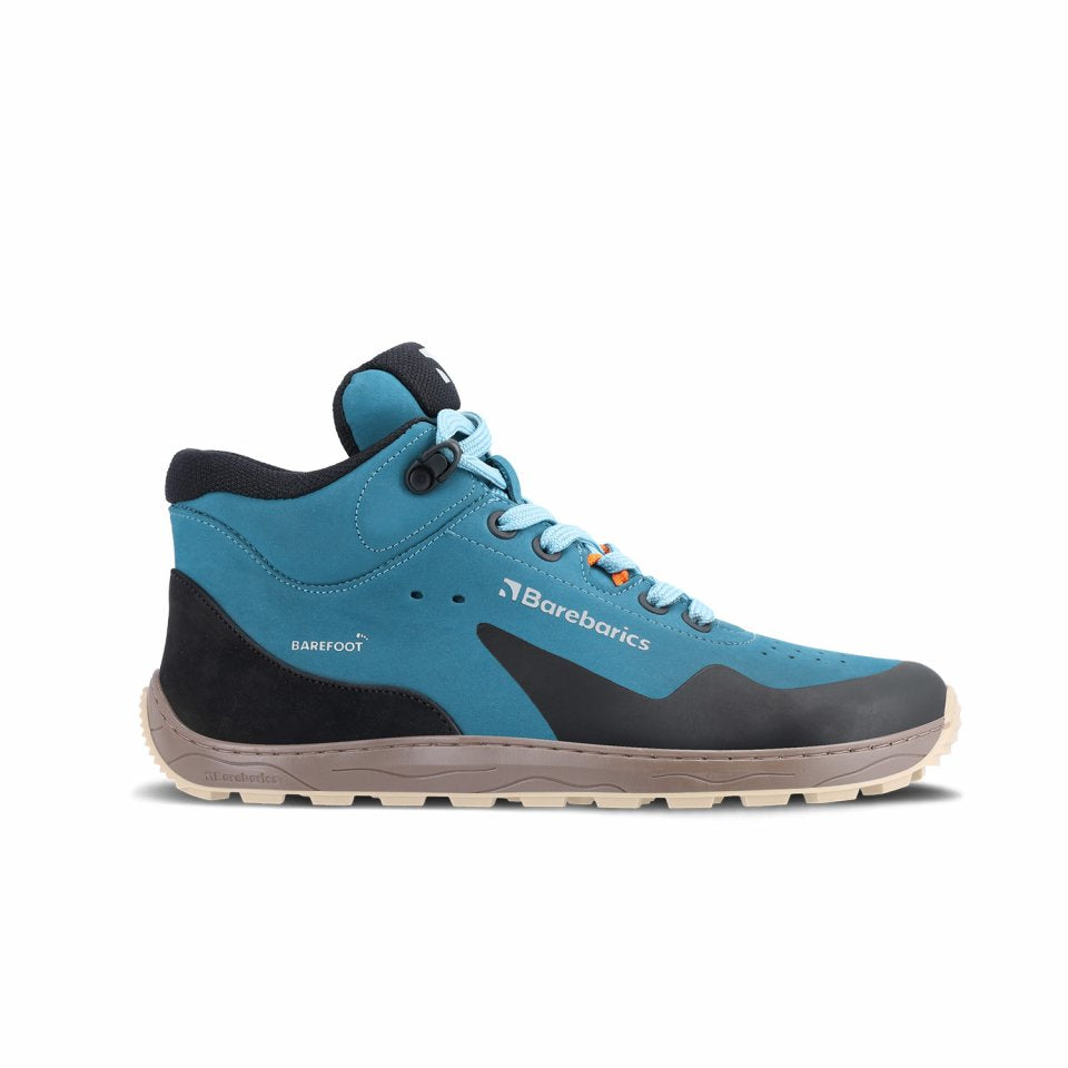 Barefoot Shoes Barebarics Trekker - Petrol Blue.