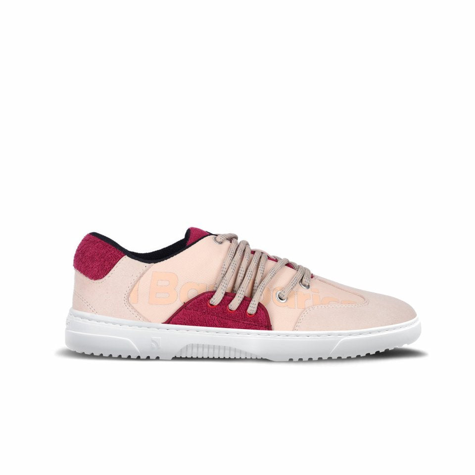 Barefoot Sneakers Barebarics - Vibe - Beige & Red