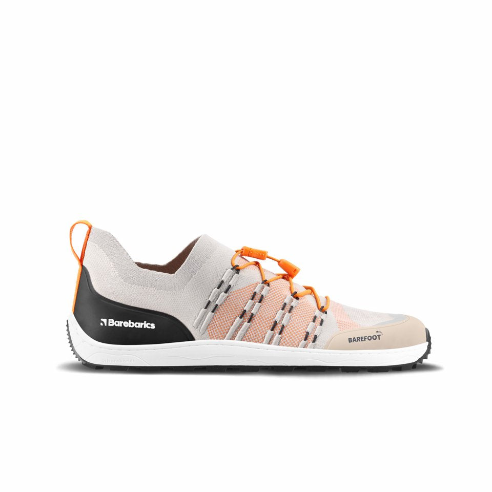 Barefoot Sneakers Barebarics Voyager - Beige & White.