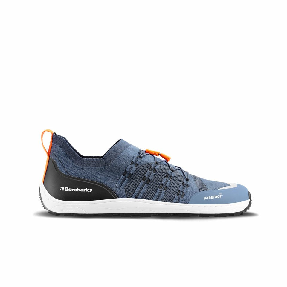 Barefoot Sneakers Barebarics Voyager - Dark Blue & White.