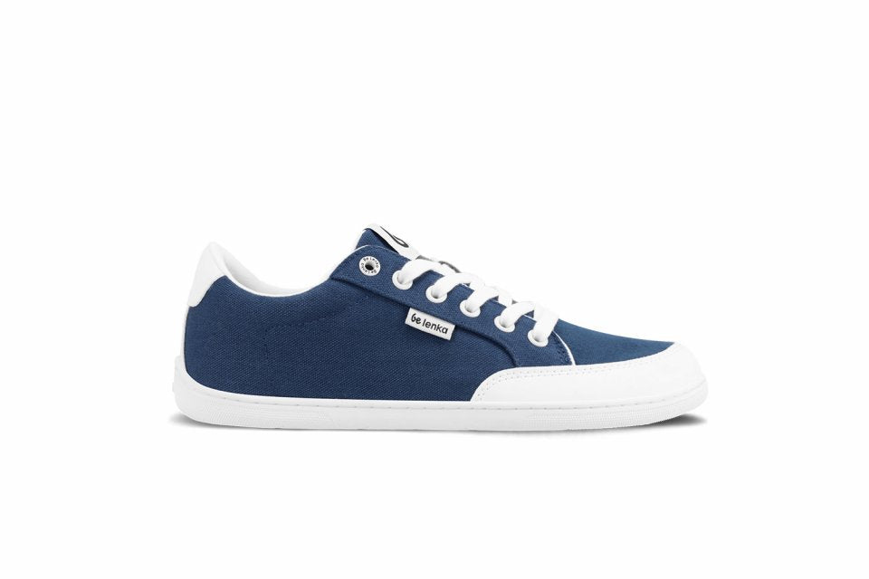 Barefoot Sneakers Be Lenka Rebound - Dark Blue & White.