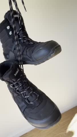 Xero Shoes Alpine Snow Boots Men\'s Size 10 Gray Waterproof good Xero Shoes Alpine Winter Snow Boots Full Review | Happy Barefoot main image 4
