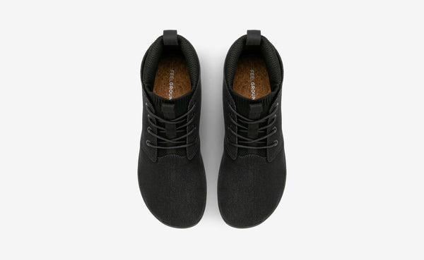 All-Black Chukka Boots