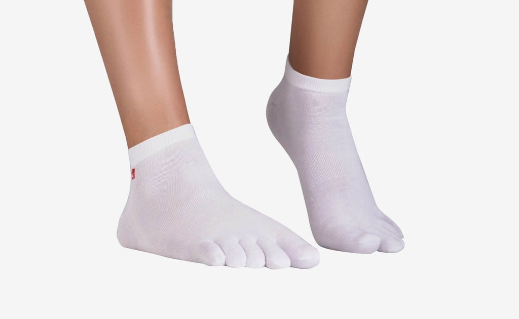 White Toe Socks for Sneakers (1 Pair)