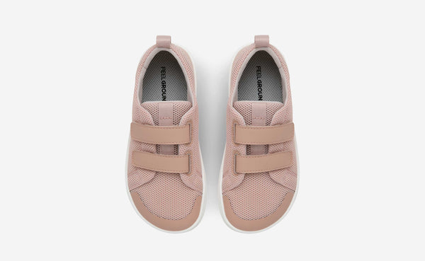 Authentic Dusty Pink Mesh Kids' Shoes