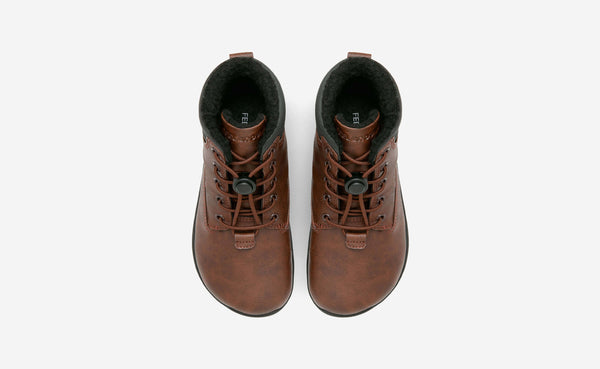 Chestnut Brown Patrol Winter Jacket for Kids