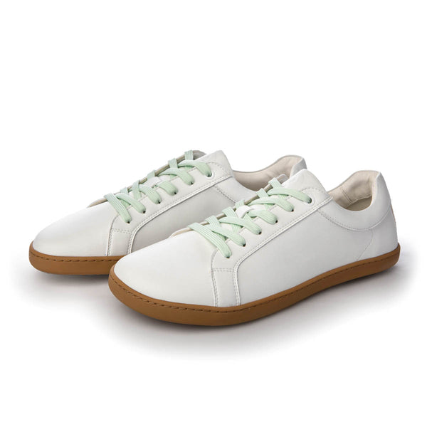 FEELIN Uni Mint Vegan barefoot sneakers.