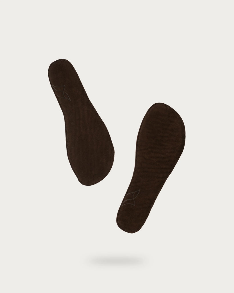 Wildling Einlegesohle Leather mahagoni (Leather & Wool Insole)