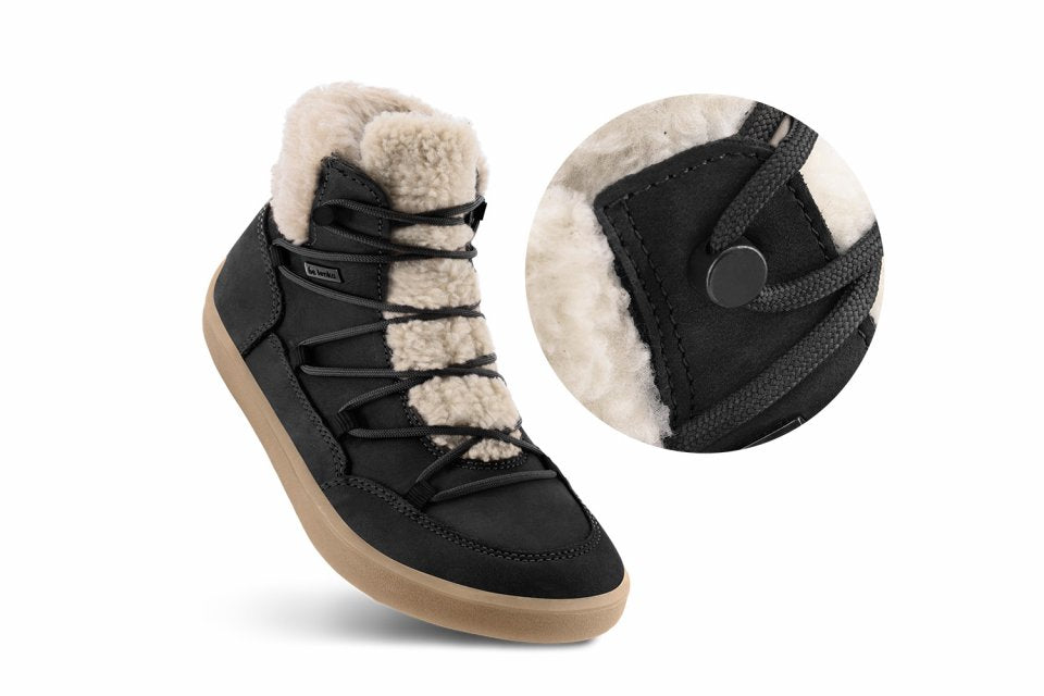 Be Lenka Bliss Barefoot Winter Boots – Black Hydrophobic Nubuck US Men’s 10 zimne-barefoot-topanky-be-  main image 4