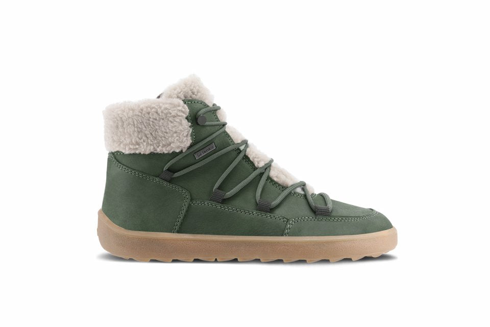 Winter Barefoot Boots Be Lenka Bliss -  Pine Green.