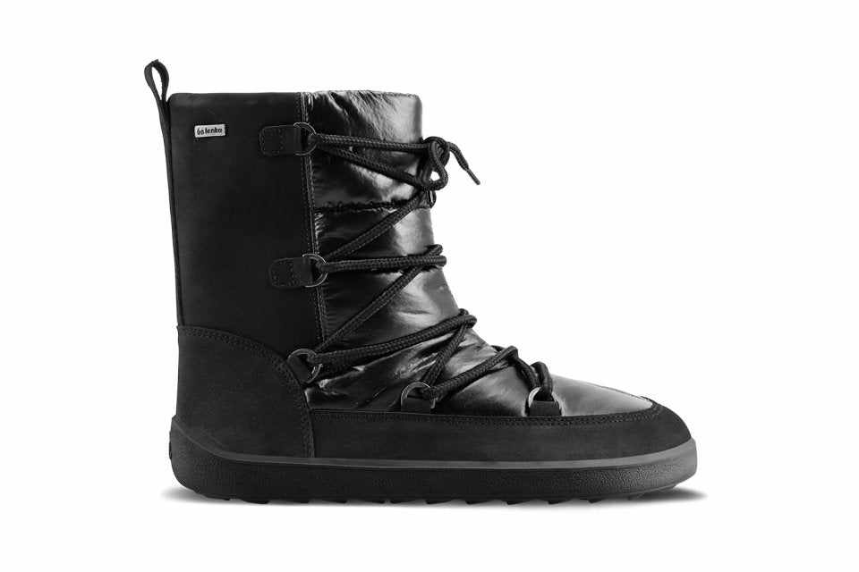 Winter Barefoot Boots Be Lenka Snowfox Woman - Black.