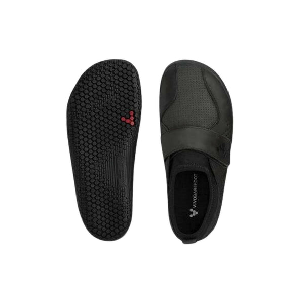 Vivobarefoot Primus School Kids Obsidian Black.