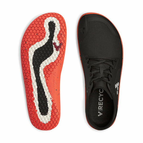 Vivobarefoot Primus Lite III All Weather Womens Obsidian Molten Lava.