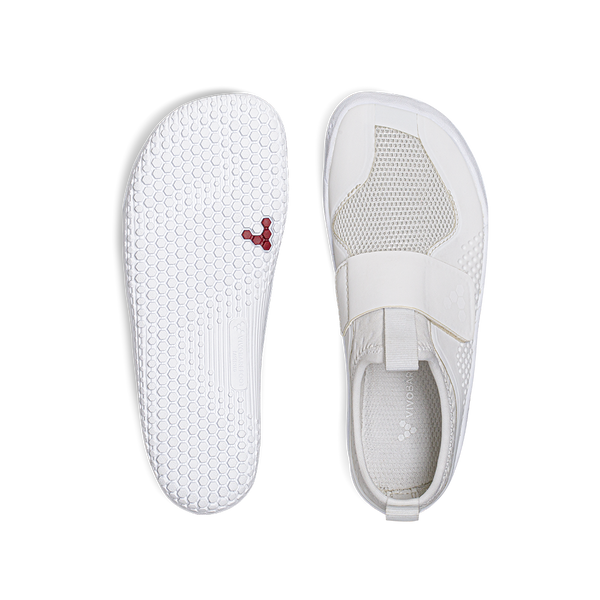 Vivobarefoot Primus Sport II Kids Bright White.