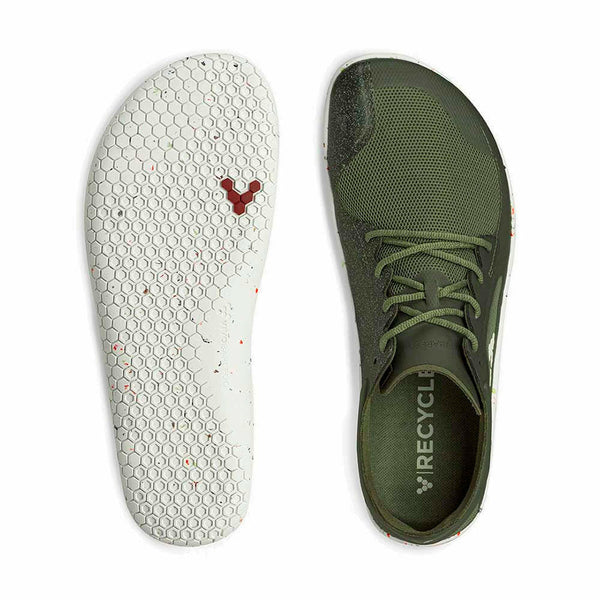 Vivobarefoot Primus Lite III Mens Botanical Green.