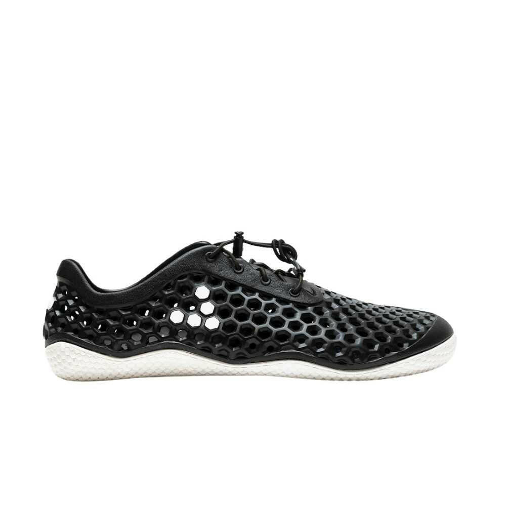 Vivobarefoot Ultra III Bloom Womens Obsidian (White Sole).