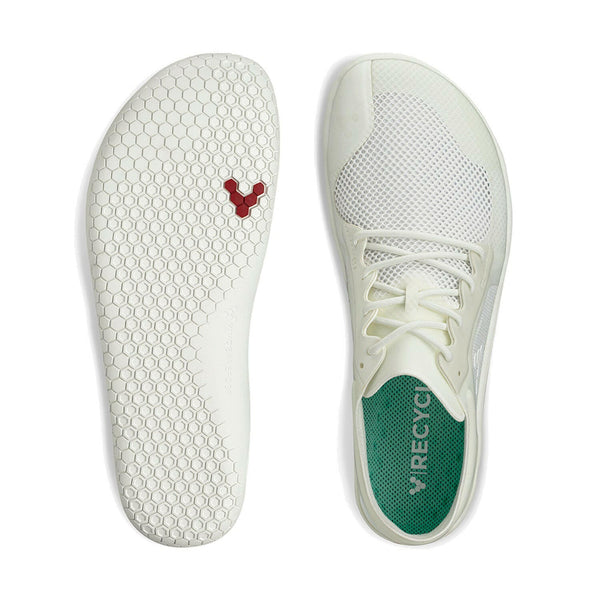 Vivobarefoot Primus Lite II Recycled Womens Bright White.