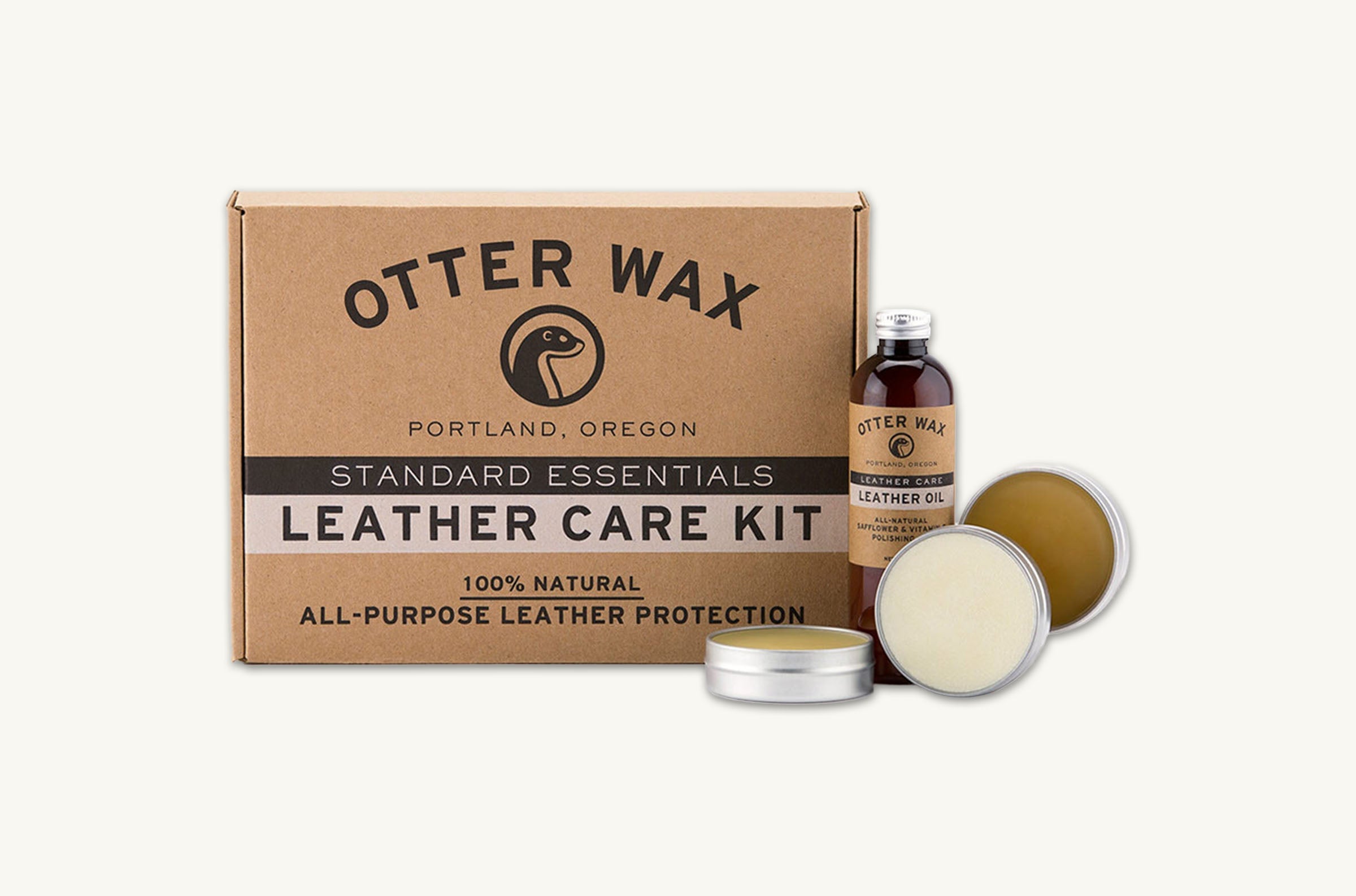 Otter Wax Premium Horsehair Shoe Brush