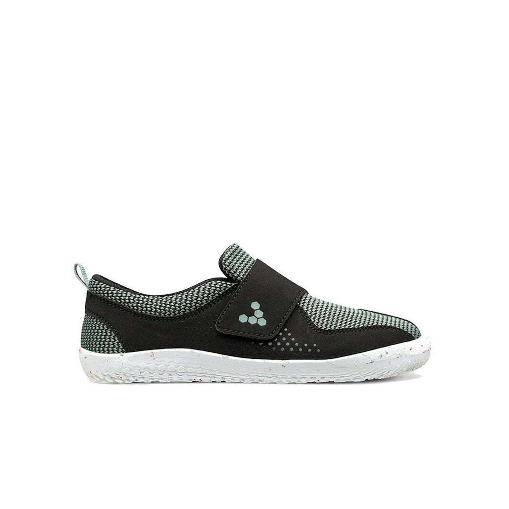 Vivobarefoot Primus Toddler Black Aqua Grey