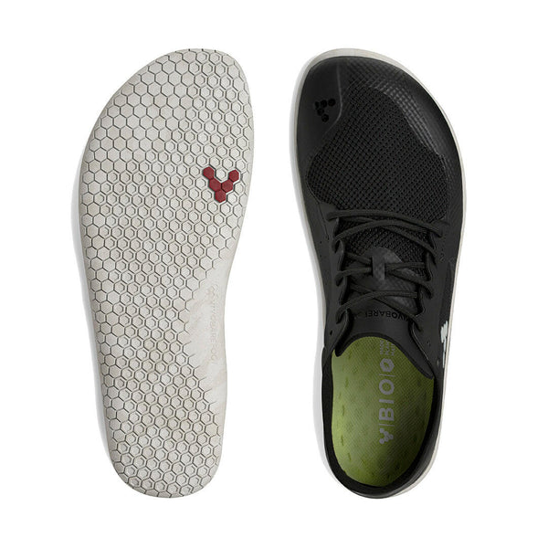 Vivobarefoot Primus Lite II Bio Womens Black/White.