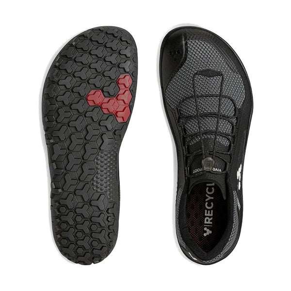Vivobarefoot Primus Trail FG Womens Charcoal Black.