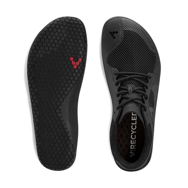 Vivobarefoot Primus Lite Womens Obsidian Black.