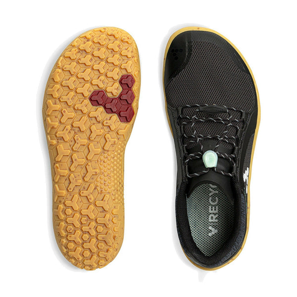 Vivobarefoot Primus Trail FG Womens Obsidian Black.